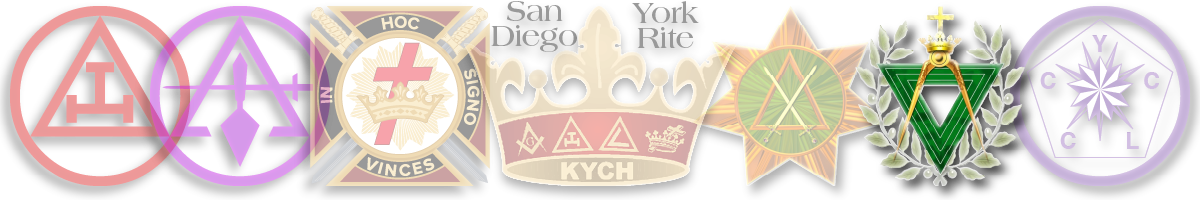 San Diego York Rite - Allied Masonic Degrees
